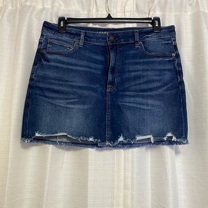 American Eagle Jean Skirt Size 14